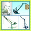 Easy to operate small mobile hoist
