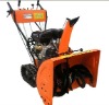 Electric unleaded gasoline snow thrower
