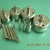 Electroplated diamond core drill bit
