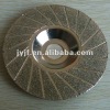 Electroplated diamond grinding disc