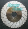 Electroplated diamond grinding disk