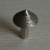 Electroplated diamond grinding rod