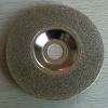 Electroplated diamond grinding wheel