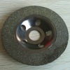 Electroplated diamond grinding wheel
