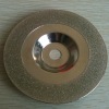 Electroplated diamond grinding wheel