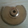 Electroplated diamond grinding wheel