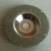 Electroplated diamond grinding wheel