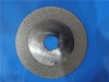 Electroplated diamond saw blade
