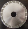 Electroplated saw blade for granite