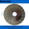 Electroplating saw blade