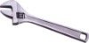Euro-Type adjustable wrench with chrome plated square hole