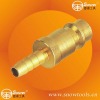 Europe Type Brass Nipple for air quick coupler