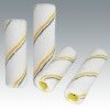 European style white and yellow polyamide fabric roller cover