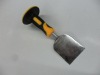 FC-4707 flat cold chisel with round rubber handle