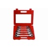 FLEXIBLE DOUBLE RING GEAR WRENCH SET