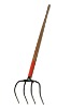 FORGED MANURE HOOK, 4T