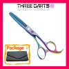 FREE inner package sharp titanium beauty scissors 6.0"