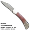 Fancy Pocket Knife With Wood Handle 5427W(B)