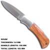 Fancy Wooden Handle Fruit Knife 5054W