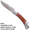 Fancy Wooden Handle Pocket Knife 5061K
