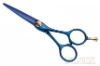 Fashion Design Blue Titanium Plated Hairdressing Scissors
