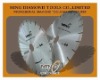 Fast cutting saw blades