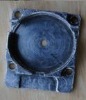 Ferro-alloy microwave isolating device cavity