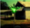 Fibre optic Solar stake light