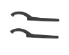 Fixed hook spanner with nose,C hook wrench
