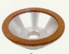 Flaring cup diamond grinding wheel