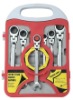 Flexible Head Ratchet Combination Wrench Set