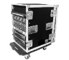 Flight Case Rack RK-16U Amplifier Deluxe Case