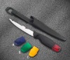 Floating fillet knife with compass + plastic sheath,fishing knife,Fishing tools