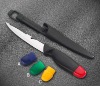 Floating fillet knife with plastic sheath,fishing knife