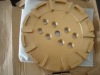 Floor grinding wheel