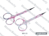 Flower plated scissors MS-33