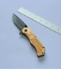 Foldable Outdoor Knife With Aluminum Handle