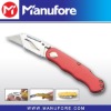 Folding lock-back utility knife (Aluminium)