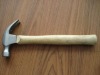 Forged American Type Claw Hammer With Wooden Handle