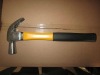 Forged British Type Claw Hammer With F/Glass Handle