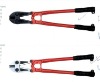 Forged bolt cutter with dipped handle