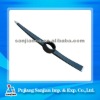 Forged steel pickaxe garden tools