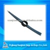 Forged steel pickaxe garden tools