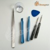 Free Shipping Best Repair Kit Opening Tools For iPhone 4 4G 3G 3GS iPod With Mini Screwdrivers Scrapers LF-0689