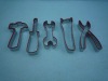 Free sample charge stainlees steel wrench tools cookie cutter