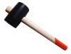 French Style rubber mallet hammer with wooden handle