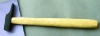 French type joiner hammer with wooden handle