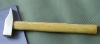 French type machinist hammer with wooden handle