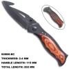 Functional Serrated Blade Liner Lock Knife 6098K-BC