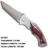 Functional Wooden Handle Knife 6075K7